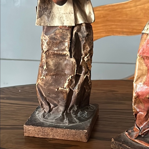 Rustic Artisan Figurine Set - Earth Tones - Picture 4 of 17